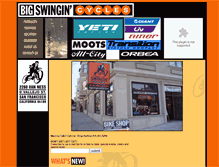 Tablet Screenshot of bigswingincycles.com